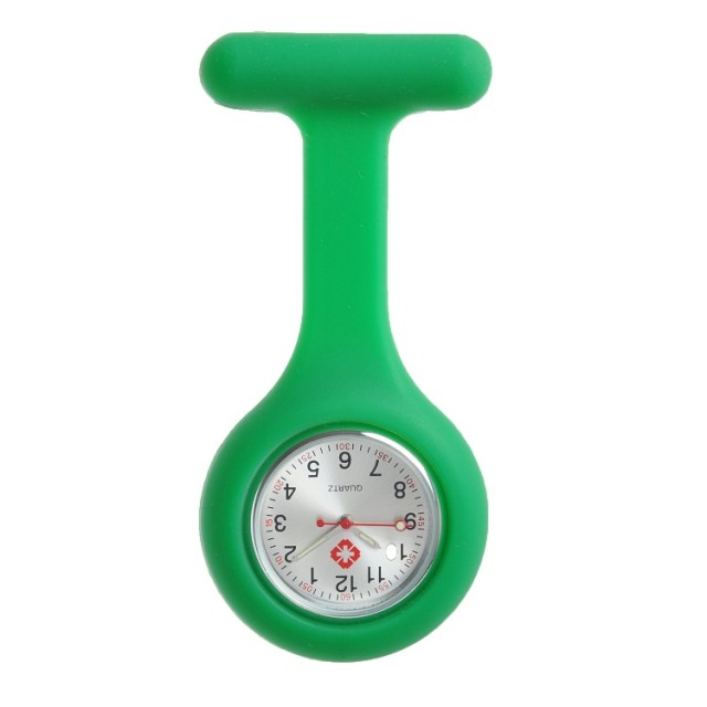 Silicone nurse_fob watch NS881 -Green