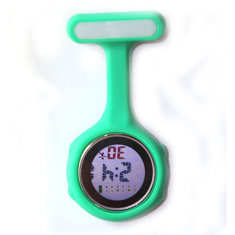 Multi-function Digital Silicone Nurse Doctor Gift Fob Pocket Watch-NS888 