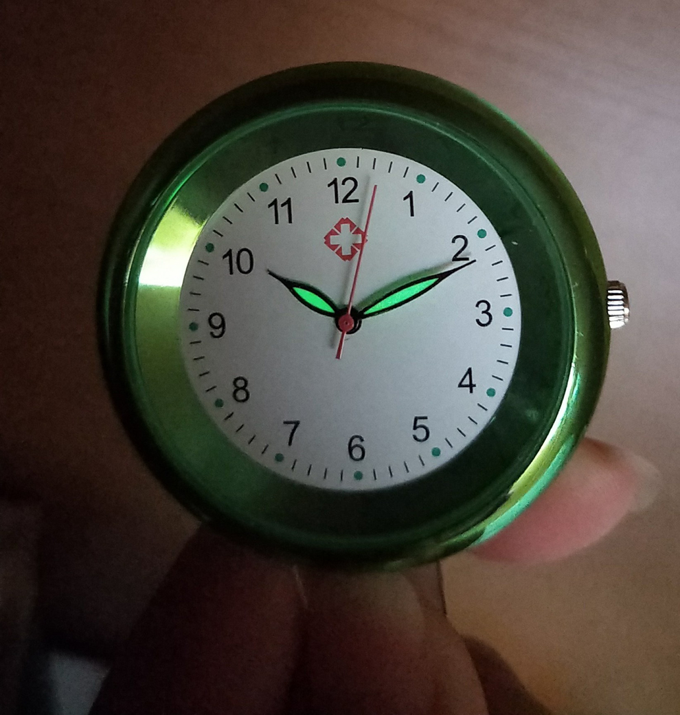 Luminous hands NS2103 Color  Nurse FOB Watches