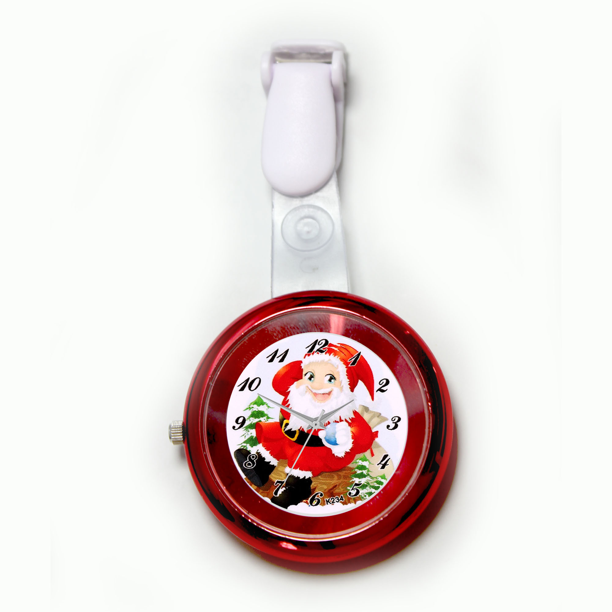  Colored Nurse Clock NS2103 - XMAS theme 